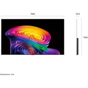 LG 83inch evo AI C6 4K OLED Smart Television (2026 Model) - OLED83C66LA.AFU