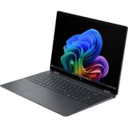 HP OmniBook X Flip 2-in-1 Convertible (2024) Copilot+ PC - 2nd Series / Intel Core Ultra 7-256V / 16inch 3K / 512GB SSD / 16GB RAM / Shared Intel Arc 140V Graphics / Windows 11 Pro / English Keyboard / Eclipse Gray / International Version - [16T-AS000]