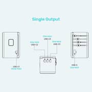 Unitek Multi-Port Travel Adapter Black - P1123ABK01
