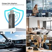 Unitek DataShield USB-C Data Blocker Adapter Pack of 2 Black - A1055ABK01