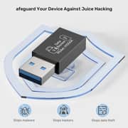 Unitek DataShield USB-A Data Blocker Adapter Pack of 2 Black - A1056ABK01