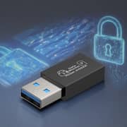 Unitek DataShield USB-A Data Blocker Adapter Pack of 2 Black - A1056ABK01