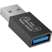 Unitek DataShield USB-A Data Blocker Adapter Pack of 2 Black - A1056ABK01