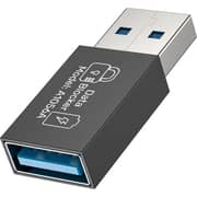 Unitek DataShield USB-A Data Blocker Adapter Pack of 2 Black - A1056ABK01