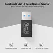 Unitek DataShield USB-A Data Blocker Adapter Pack of 2 Black - A1056ABK01