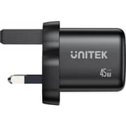 Unitek Zeno USB-C Wall Charger Black - P1129ABK01-UK
