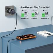Unitek Zeno USB-C Wall Charger Black - P1129ABK01-UK