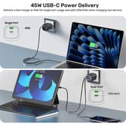 Unitek Zeno USB-C Wall Charger Black - P1129ABK01-UK