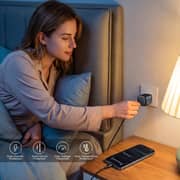 Unitek Zeno USB-C Wall Charger Black - P1129ABK01-UK