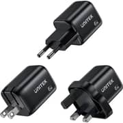 Unitek Zeno USB-C Wall Charger Black - P1129ABK01-UK