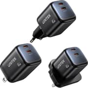 Unitek Zeno USB-C Wall Charger Black - P1129ABK01-UK