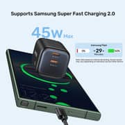 Unitek Zeno USB-C Wall Charger Black - P1129ABK01-UK