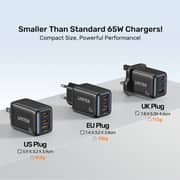 Unitek Zeno 3-Port Wall Charger Black - P1130ABK01-UK