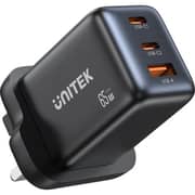 Unitek Zeno 3-Port Wall Charger Black - P1130ABK01-UK