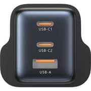 Unitek Zeno 3-Port Wall Charger Black - P1130ABK01-UK