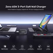 Unitek Zeno 3-Port Wall Charger Black - P1130ABK01-UK