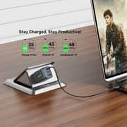 Unitek Zeno 3-Port Wall Charger Black - P1130ABK01-UK