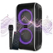 Maxsoniq Portable Bluetooth Speaker With Mic Black - FG206-22