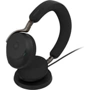 Jabra Evolve3 75 Wireless On Ear Headset Black