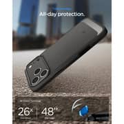 Spigen Rugged Armor MagFit Case Gray iPhone 17 Pro Max - ACS09887