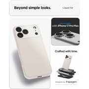 Spigen Liquid Air Case Natural Titanium iPhone 17 Pro Max - ACS09891