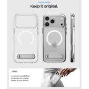 Spigen Ultra Hybrid S MagFit Clear Case White iPhone 17 Pro Max - ACS09893