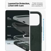 Spigen Silicone Fit MagFit Case Abyss Green iPhone 17 Pro Max - ACS09903