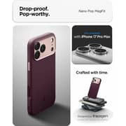 Spigen Nano Pop MagFit Silicone Case Burgundy Bean iPhone 17 Pro Max - ACS09914