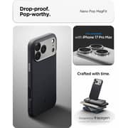 Spigen Nano Pop MagFit Silicone Case Black Sesame iPhone 17 Pro Max - ACS09915