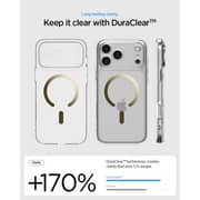 Spigen Ultra Hybrid MagFit Clear Case Gold iPhone 17 Pro Max - ACS10037