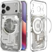 Spigen Ultra Hybrid MagFit Case Zero One Natural Titanium iPhone 17 Pro Max - ACS10041