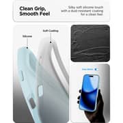 Spigen Silicone Fit MagFit Case Mute Blue iPhone 17 Pro Max - ACS10048