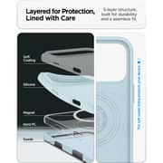 Spigen Silicone Fit MagFit Case Mute Blue iPhone 17 Pro Max - ACS10048