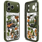 Spigen C11 Series Traverse Edition Mag Fit Case Green iPhone 17 Pro - ACS10818