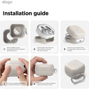 Elago Silicone Hang Durable Case Light Blue Samsung Galaxy Buds 4 / 4 Pro - EGB4SC