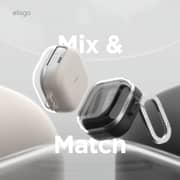 Elago Duo Hang Durable Case Clear/Black Samsung Galaxy Buds 4 / 4 Pro - EGB4DUO