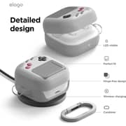 Elago AW5 Hang Silicone Case Light Grey Samsung Galaxy Buds 4 / 4 Pro - EGB4AW5