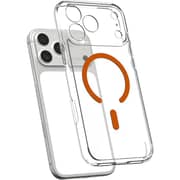 Spigen Ultra Hybrid Mag Fit Case Clear Orange iPhone 17 Pro Max - ACS11107