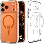 Spigen Ultra Hybrid Mag Fit Case Clear Orange iPhone 17 Pro Max - ACS11107