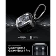 Spigen Ultra Hybrid Zero One Case Black Samsung Galaxy Buds 4 / 4 Pro - ACS11201