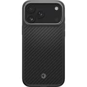 Spigen Enzo Aramid Case Black Silver iPhone 17 Pro Max - ACS09905