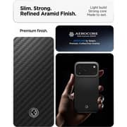 Spigen Enzo Aramid Case Black Silver iPhone 17 Pro Max - ACS09905