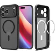 Spigen Ultra Hybrid Matte MagFit Case Frost Black iPhone 17 Pro Max - ACS10038