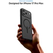Spigen Ultra Hybrid Matte MagFit Case Frost Black iPhone 17 Pro Max - ACS10038
