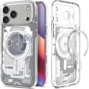Spigen Ultra Hybrid MagFit Case Zero One White iPhone 17 Pro Max - ACS10040