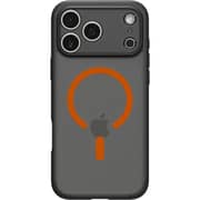 Spigen Ultra Hybrid Matte Mag Fit Case Frost Black Orange iPhone 17 Pro Max - ACS10480