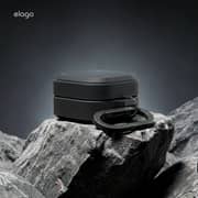 Elago Armor Hang Silicone Case Black Samsung Galaxy Buds 4 / 4 Pro - EGB4AM