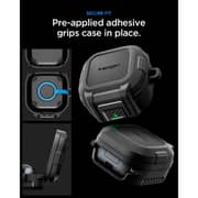 Spigen Lock Fit Case Matte Black Samsung Galaxy Buds 4 / 4 Pro - ACS11202