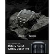 Spigen Lock Fit Case Matte Black Samsung Galaxy Buds 4 / 4 Pro - ACS11202