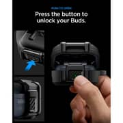 Spigen Lock Fit Case Matte Black Samsung Galaxy Buds 4 / 4 Pro - ACS11202